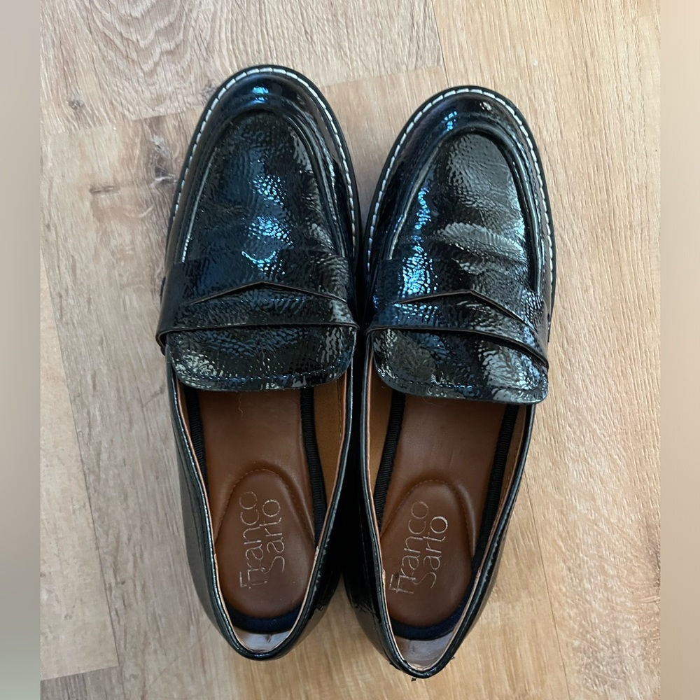 Franco Sarto Leather Loafers